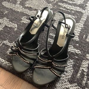 Black party shoes
